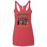 T-Shirts Vintage Red / X-Small Evil On Testosterone Women's Triblend Racerback Tank