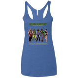 T-Shirts Vintage Royal / X-Small Evil On Testosterone Women's Triblend Racerback Tank