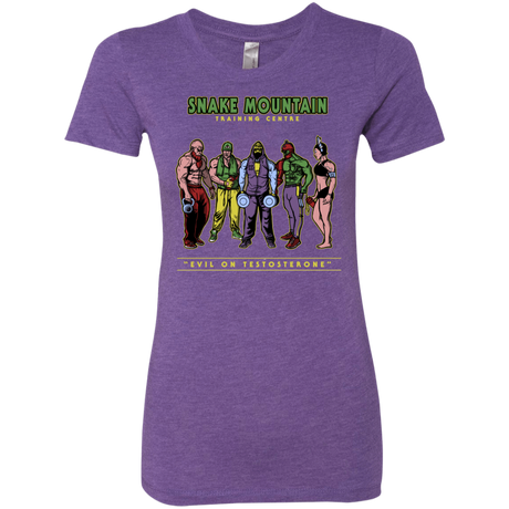 T-Shirts Purple Rush / S Evil On Testosterone Women's Triblend T-Shirt
