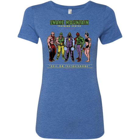 T-Shirts Vintage Royal / S Evil On Testosterone Women's Triblend T-Shirt