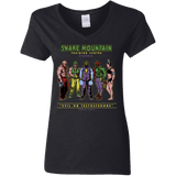 T-Shirts Black / S Evil On Testosterone Women's V-Neck T-Shirt