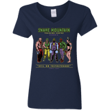 T-Shirts Navy / S Evil On Testosterone Women's V-Neck T-Shirt