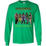 T-Shirts Irish Green / YS Evil On Testosterone Youth Long Sleeve T-Shirt