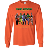 T-Shirts Orange / YS Evil On Testosterone Youth Long Sleeve T-Shirt