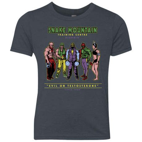 T-Shirts Vintage Navy / YXS Evil On Testosterone Youth Triblend T-Shirt