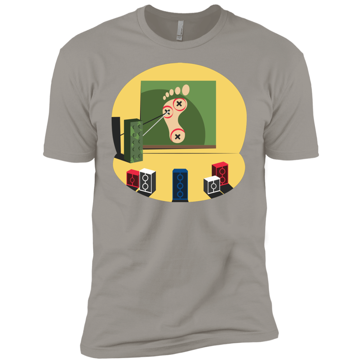 T-Shirts Light Grey / YXS Evil Plan Boys Premium T-Shirt