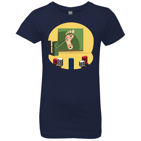 T-Shirts Midnight Navy / YXS Evil Plan Girls Premium T-Shirt