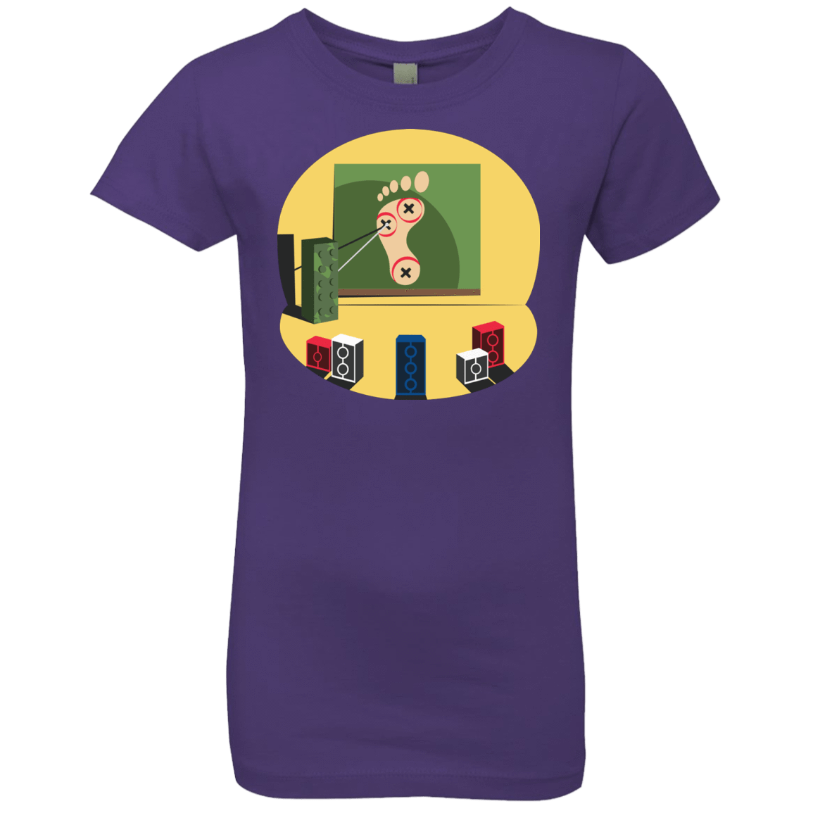 T-Shirts Purple Rush / YXS Evil Plan Girls Premium T-Shirt