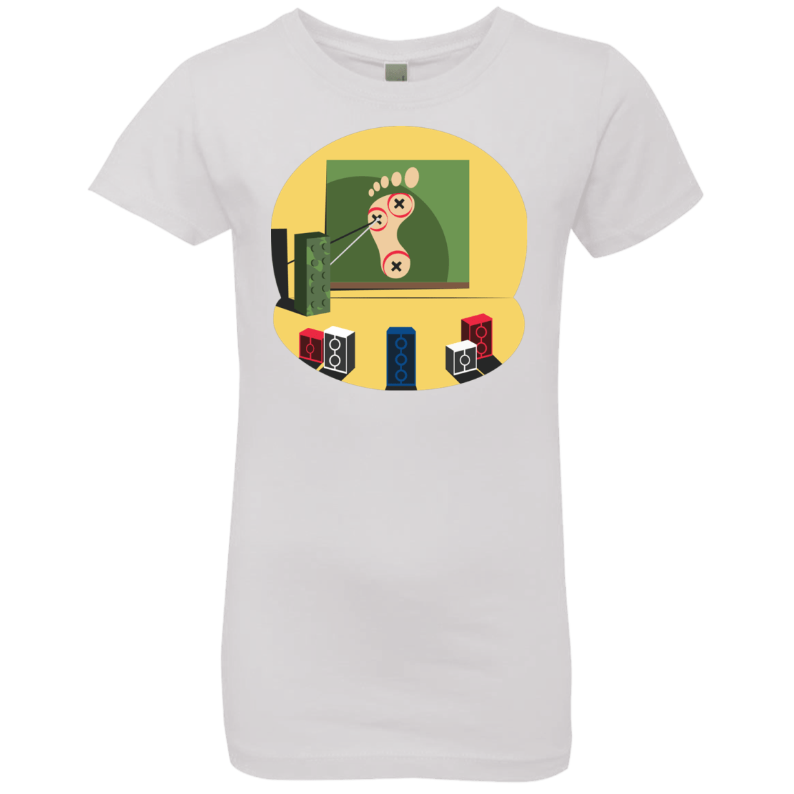 T-Shirts White / YXS Evil Plan Girls Premium T-Shirt