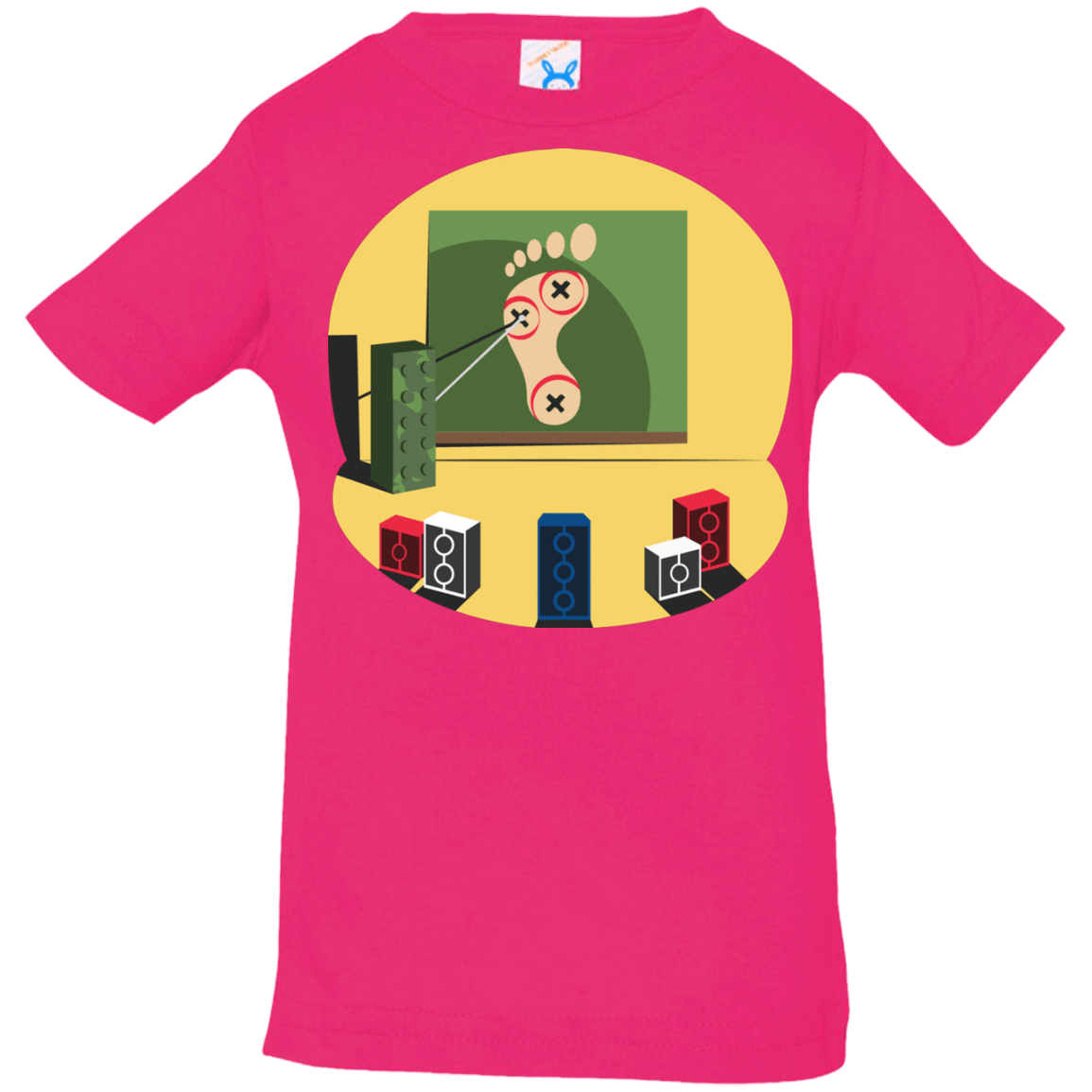 T-Shirts Hot Pink / 6 Months Evil Plan Infant PremiumT-Shirt