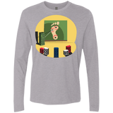 T-Shirts Heather Grey / Small Evil Plan Men's Premium Long Sleeve