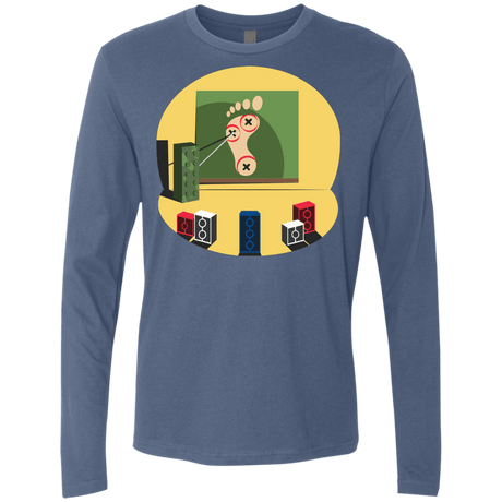 T-Shirts Indigo / Small Evil Plan Men's Premium Long Sleeve