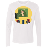 T-Shirts White / Small Evil Plan Men's Premium Long Sleeve