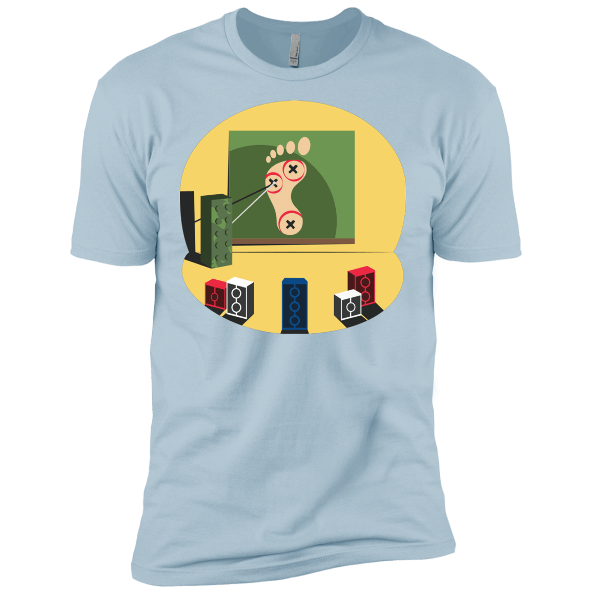 T-Shirts Light Blue / X-Small Evil Plan Men's Premium T-Shirt