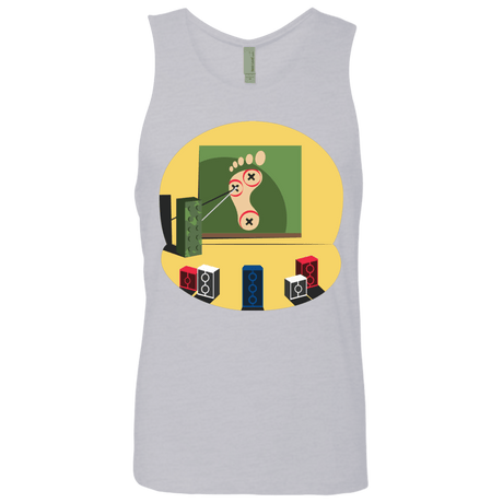 T-Shirts Heather Grey / Small Evil Plan Men's Premium Tank Top
