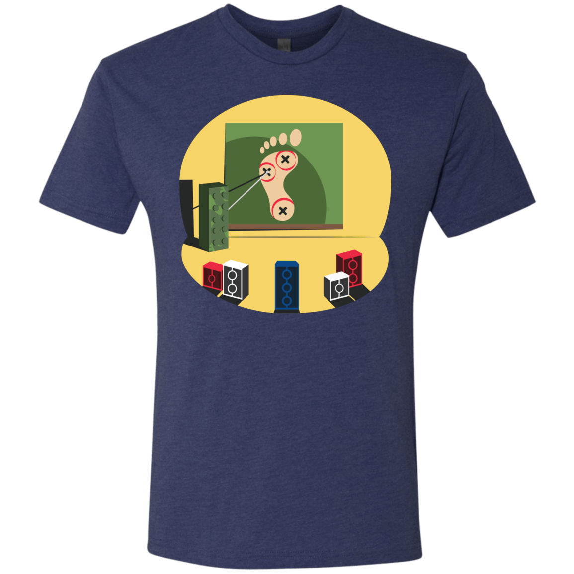 T-Shirts Vintage Navy / Small Evil Plan Men's Triblend T-Shirt