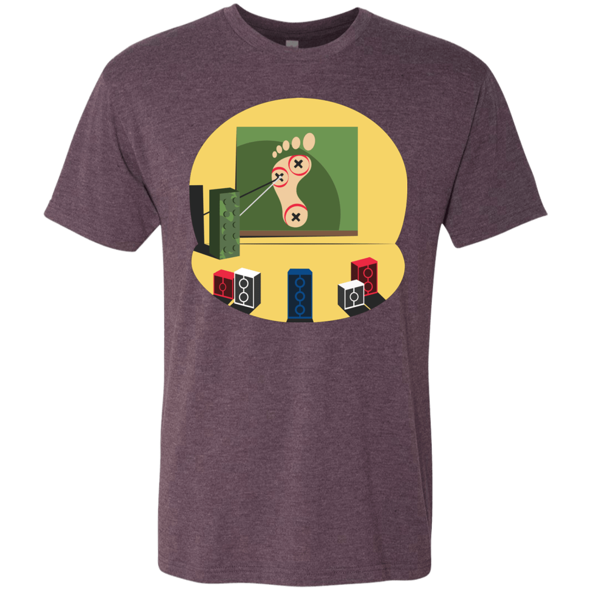 T-Shirts Vintage Purple / Small Evil Plan Men's Triblend T-Shirt