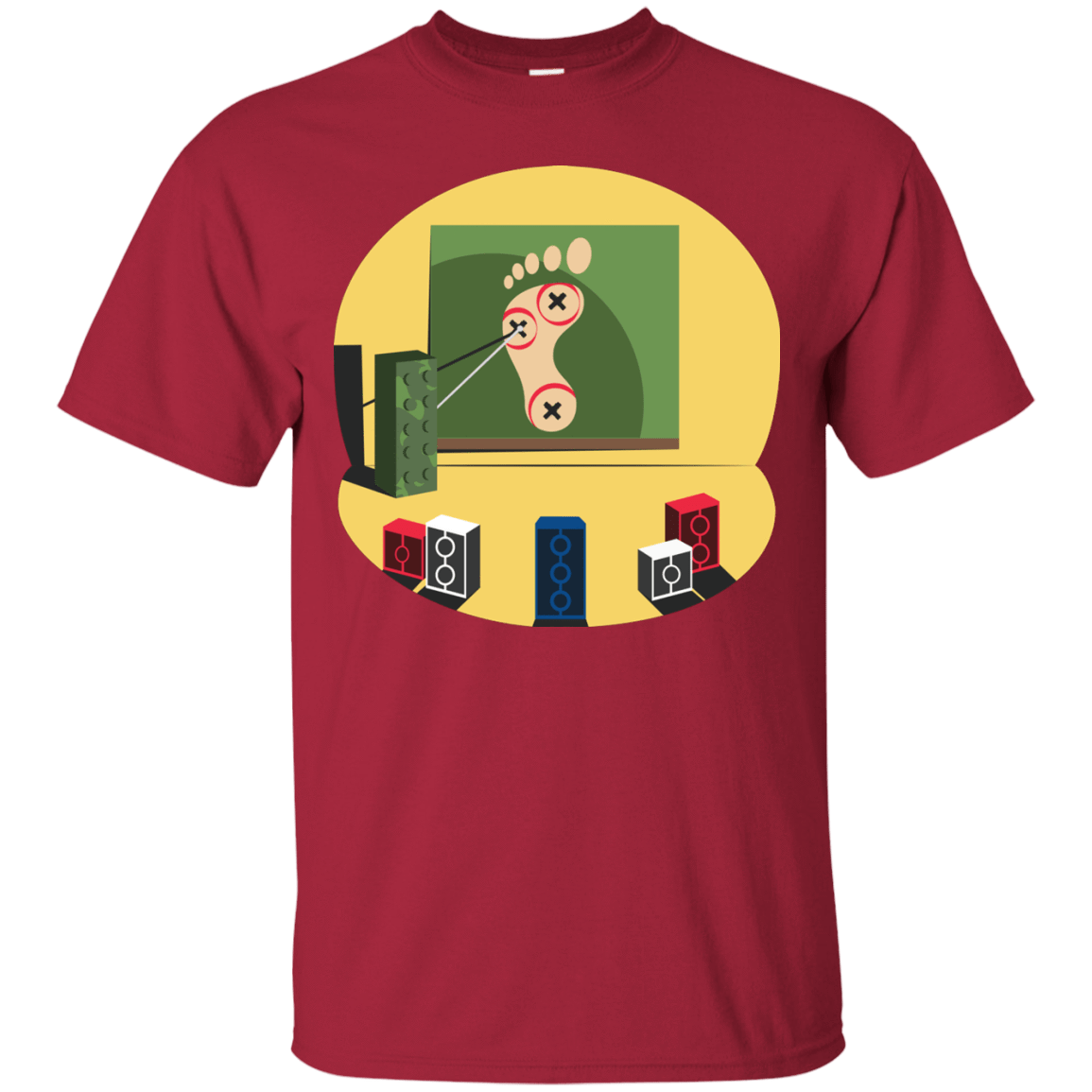 T-Shirts Cardinal / Small Evil Plan T-Shirt