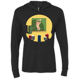 T-Shirts Vintage Black / X-Small Evil Plan Triblend Long Sleeve Hoodie Tee