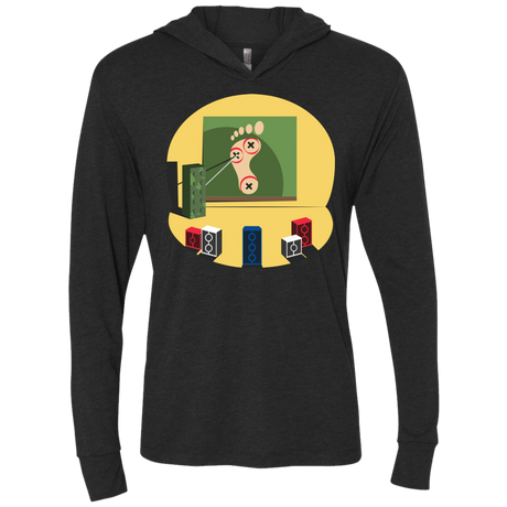 T-Shirts Vintage Black / X-Small Evil Plan Triblend Long Sleeve Hoodie Tee