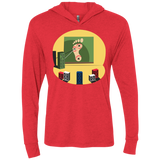 T-Shirts Vintage Red / X-Small Evil Plan Triblend Long Sleeve Hoodie Tee