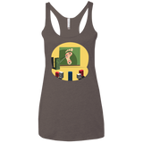 T-Shirts Macchiato / X-Small Evil Plan Women's Triblend Racerback Tank