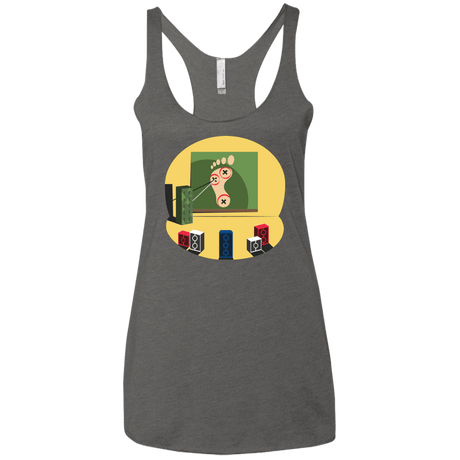T-Shirts Premium Heather / X-Small Evil Plan Women's Triblend Racerback Tank