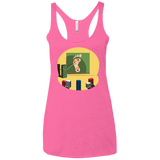 T-Shirts Vintage Pink / X-Small Evil Plan Women's Triblend Racerback Tank