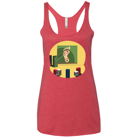 T-Shirts Vintage Red / X-Small Evil Plan Women's Triblend Racerback Tank
