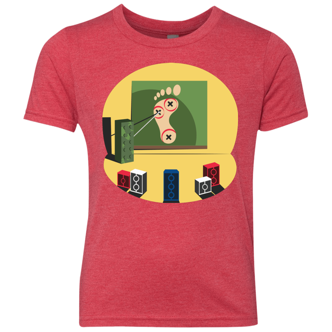 T-Shirts Vintage Red / YXS Evil Plan Youth Triblend T-Shirt