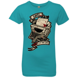 T-Shirts Tahiti Blue / YXS EVIL SAVE POINT Girls Premium T-Shirt