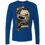 T-Shirts Royal / Small EVIL SAVE POINT Men's Premium Long Sleeve