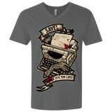 T-Shirts Heavy Metal / X-Small EVIL SAVE POINT Men's Premium V-Neck