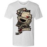 T-Shirts Heather White / Small EVIL SAVE POINT Men's Triblend T-Shirt