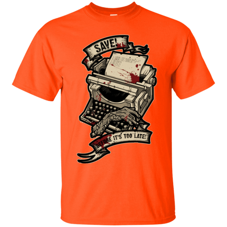 T-Shirts Orange / Small EVIL SAVE POINT T-Shirt