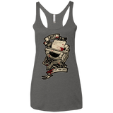 T-Shirts Premium Heather / X-Small EVIL SAVE POINT Women's Triblend Racerback Tank