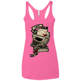 T-Shirts Vintage Pink / X-Small EVIL SAVE POINT Women's Triblend Racerback Tank