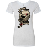 T-Shirts Heather White / Small EVIL SAVE POINT Women's Triblend T-Shirt