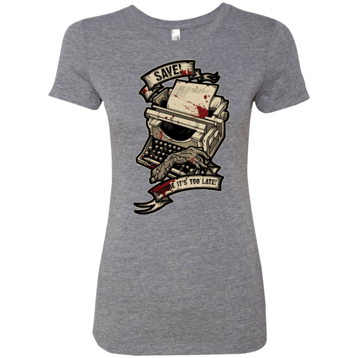 T-Shirts Premium Heather / Small EVIL SAVE POINT Women's Triblend T-Shirt