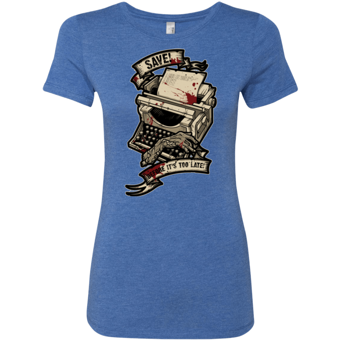 T-Shirts Vintage Royal / Small EVIL SAVE POINT Women's Triblend T-Shirt