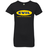 T-Shirts Black / YXS EVIL Screw The Meatballs Girls Premium T-Shirt