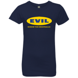 T-Shirts Midnight Navy / YXS EVIL Screw The Meatballs Girls Premium T-Shirt