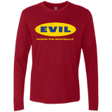 T-Shirts Cardinal / Small EVIL Screw The Meatballs Men's Premium Long Sleeve