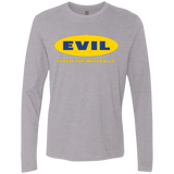 T-Shirts Heather Grey / Small EVIL Screw The Meatballs Men's Premium Long Sleeve