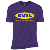 T-Shirts Purple / X-Small EVIL Screw The Meatballs Men's Premium T-Shirt