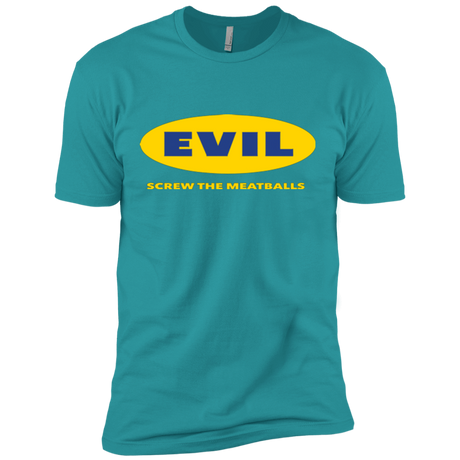 T-Shirts Tahiti Blue / X-Small EVIL Screw The Meatballs Men's Premium T-Shirt