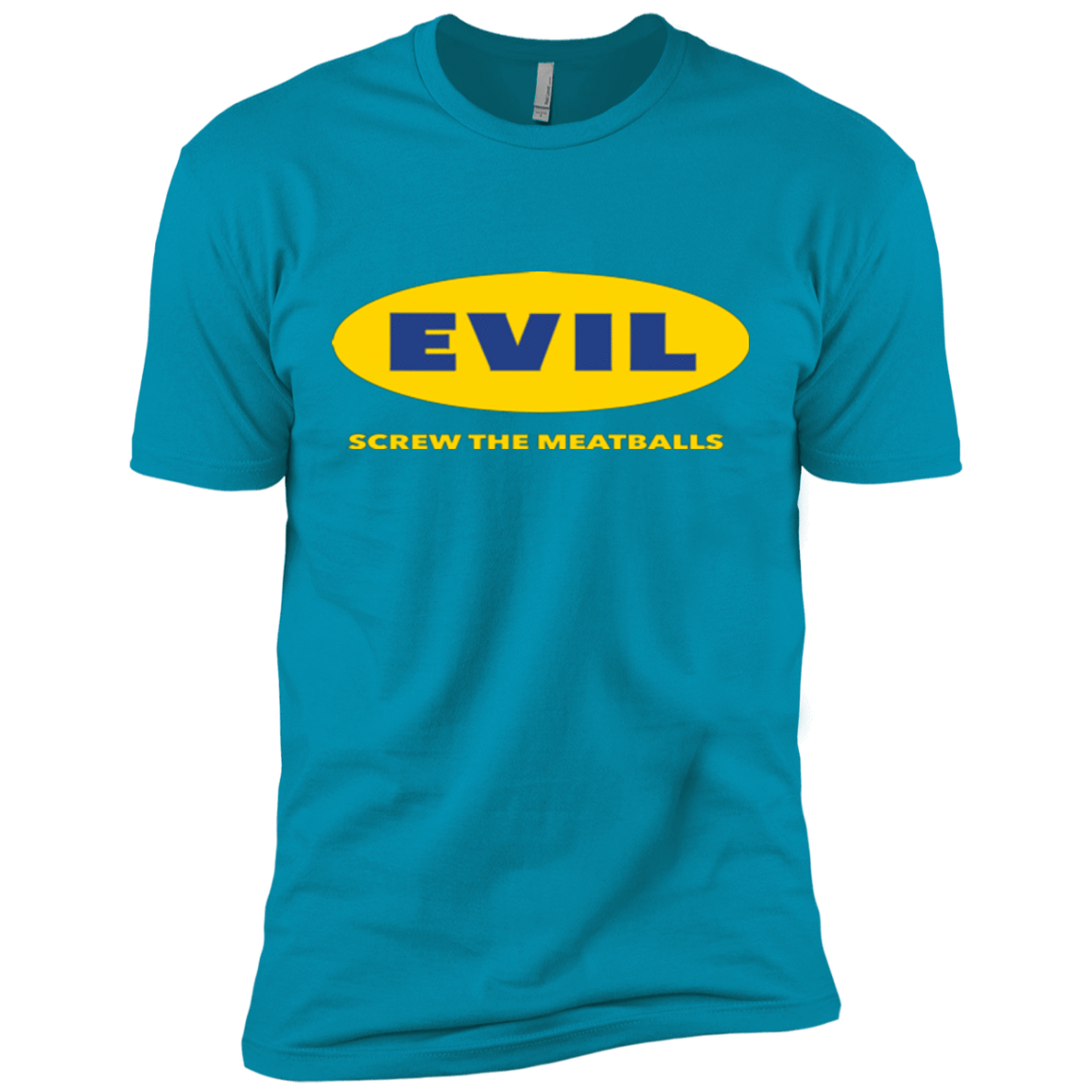 EVIL Screw The Meatballs Men's Premium T-Shirt