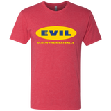 T-Shirts Vintage Red / Small EVIL Screw The Meatballs Men's Triblend T-Shirt