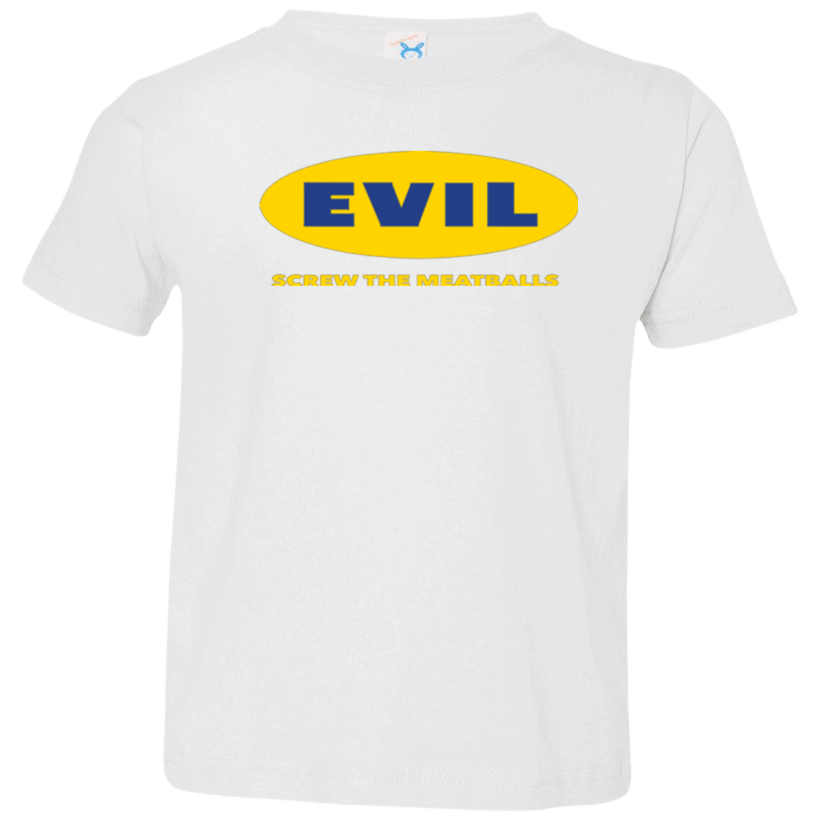 T-Shirts White / 2T EVIL Screw The Meatballs Toddler Premium T-Shirt