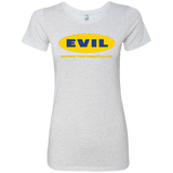 T-Shirts Heather White / Small EVIL Screw The Meatballs Women's Triblend T-Shirt